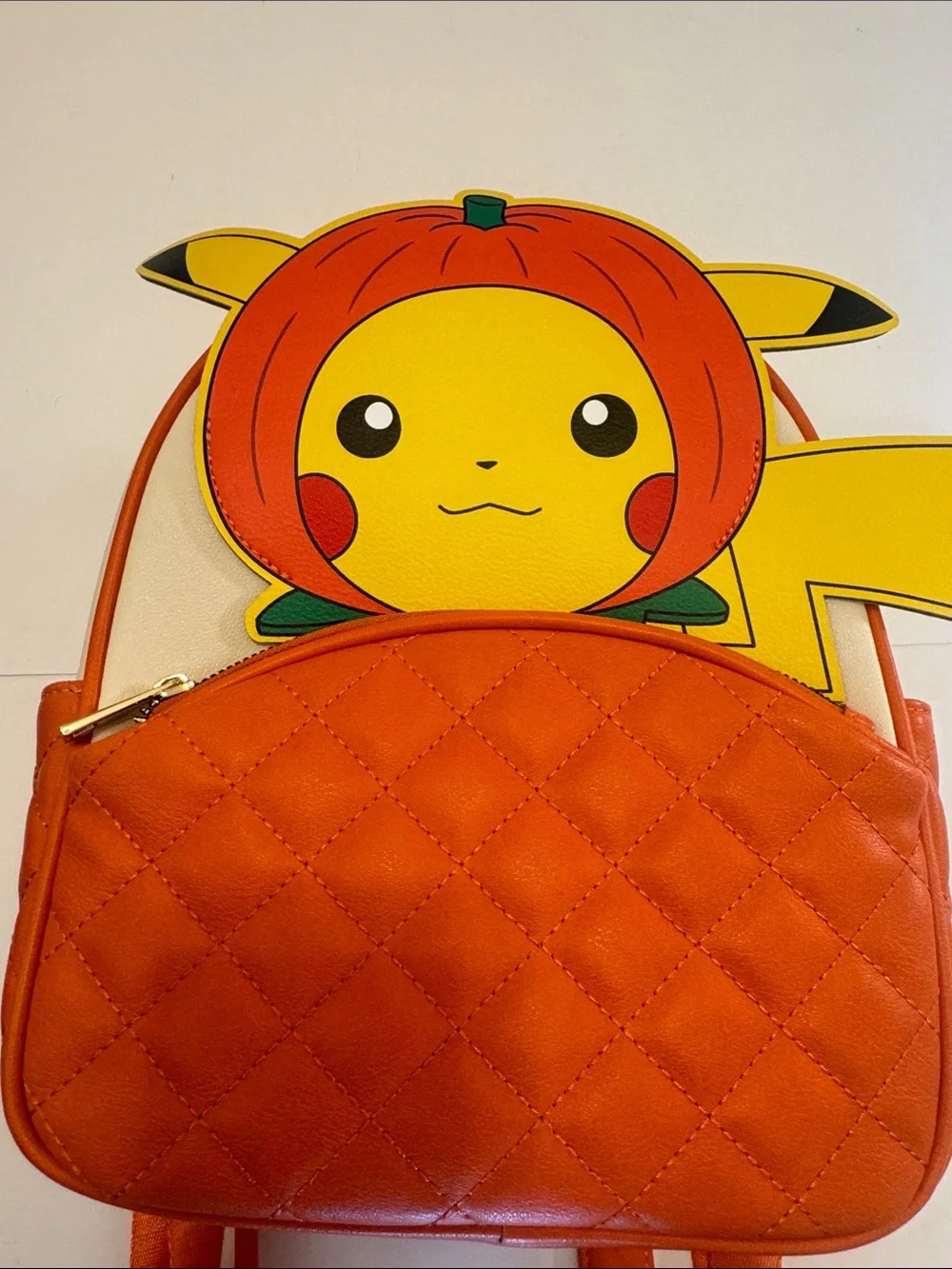 Pokémon Bioworld Pumpkin Pikachu Backpack